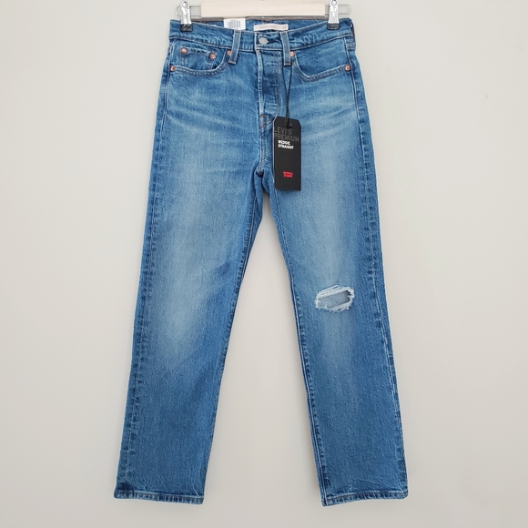 Levi's WEDGIE Premium Straight Jeans - Picture 4 of 5